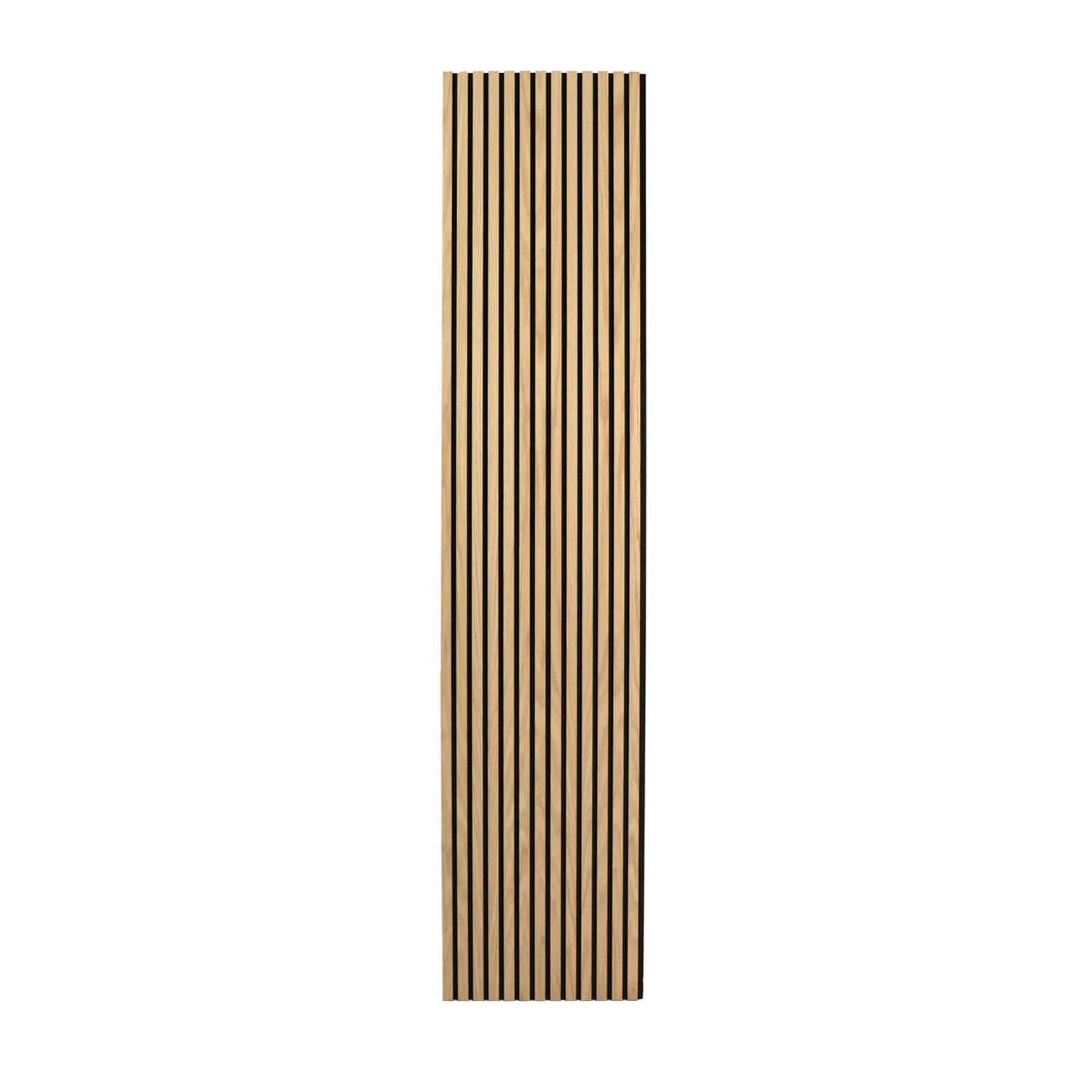 Lamele ścienne na filcu Dąb czarny 18x520x2400 mm