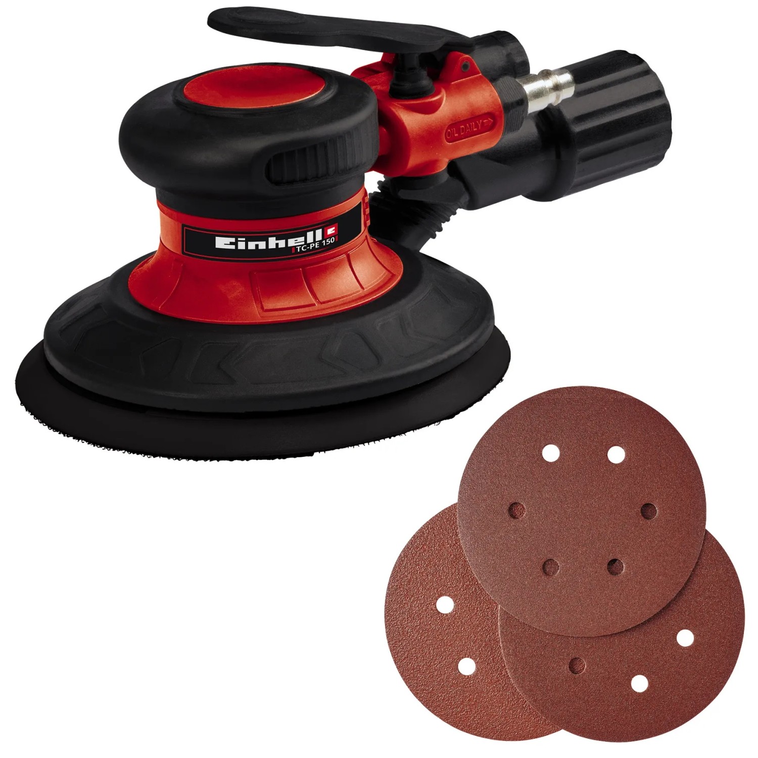 Einhell Szlifierka mimośrodowa TC-PE 150 pneumatyczna 150 mm