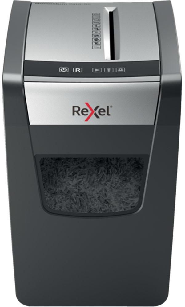 Niszczarka do papieru Rexel Momentum X312-SL Slimline, konfetti 5x42mm, 12 kartek, P-3, czarny