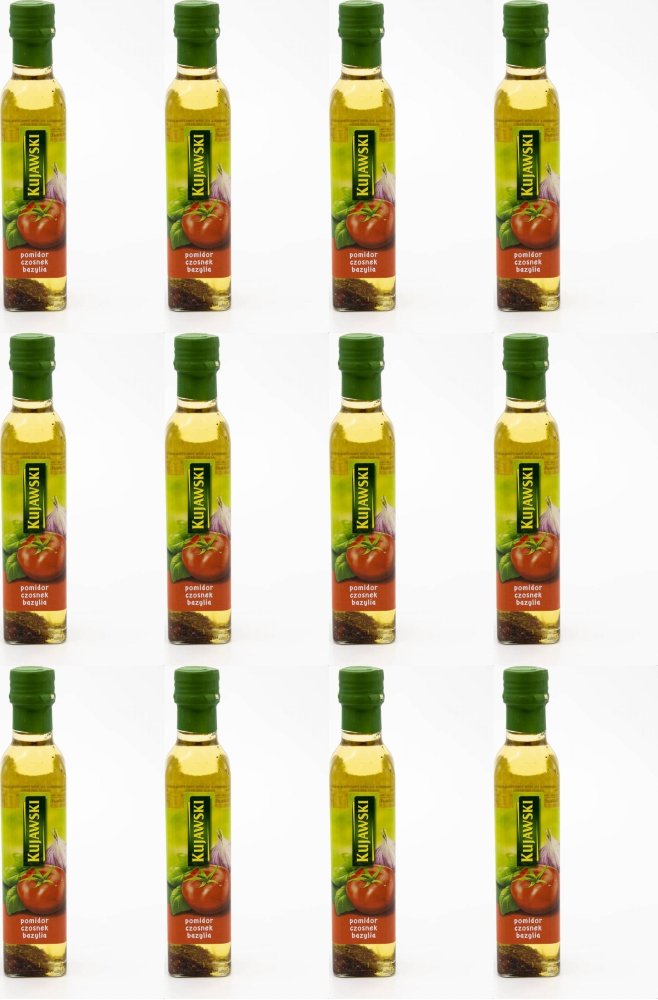 12x Olej Kujawski, pomidor/czosnek/bazylia, 250ml