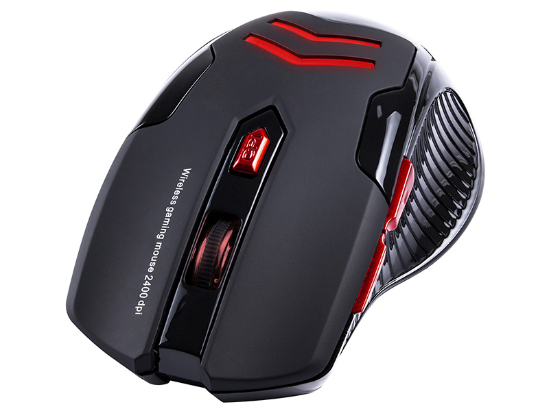 Myszka bezprzewodowa Tracer Gamezone Airman RF Nano, optyczna, czarny