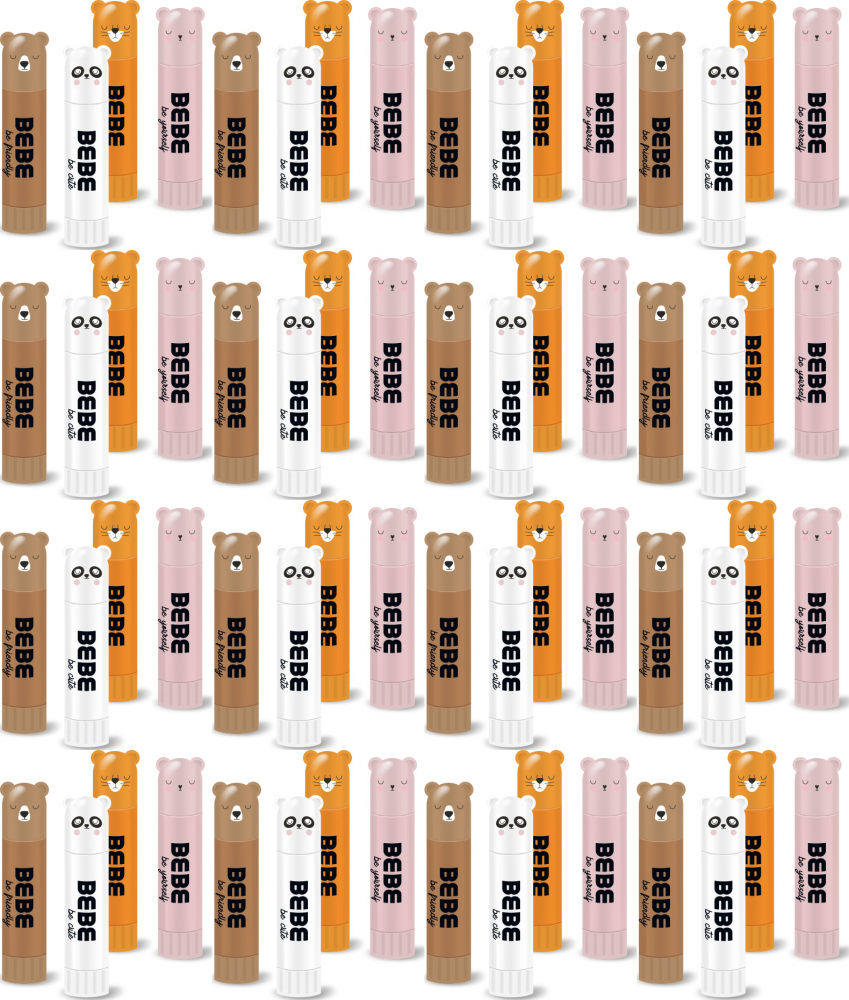 16x Klej w sztyfcie Interdruk BEBE Friends, 15g, 1 sztuka