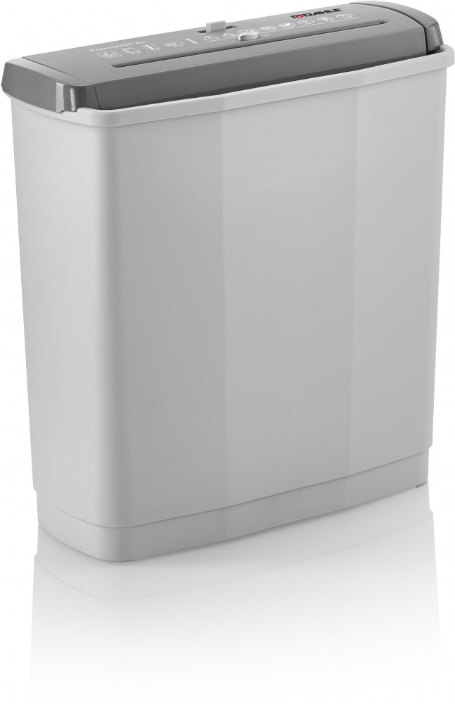 Niszczarka Dahle Papersafe 2021 PS 60, pasek 6mm, 6 kartek, P-2/T-2/E-2, szary