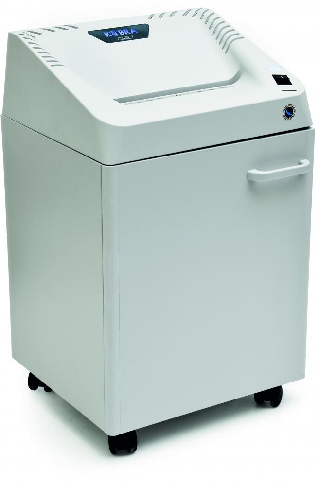 Niszczarka do papieru Kobra 240.1 S2 ES, pasek 1.9mm, 15 kartek, P-3/ T-3/ E-2 DIN, biały