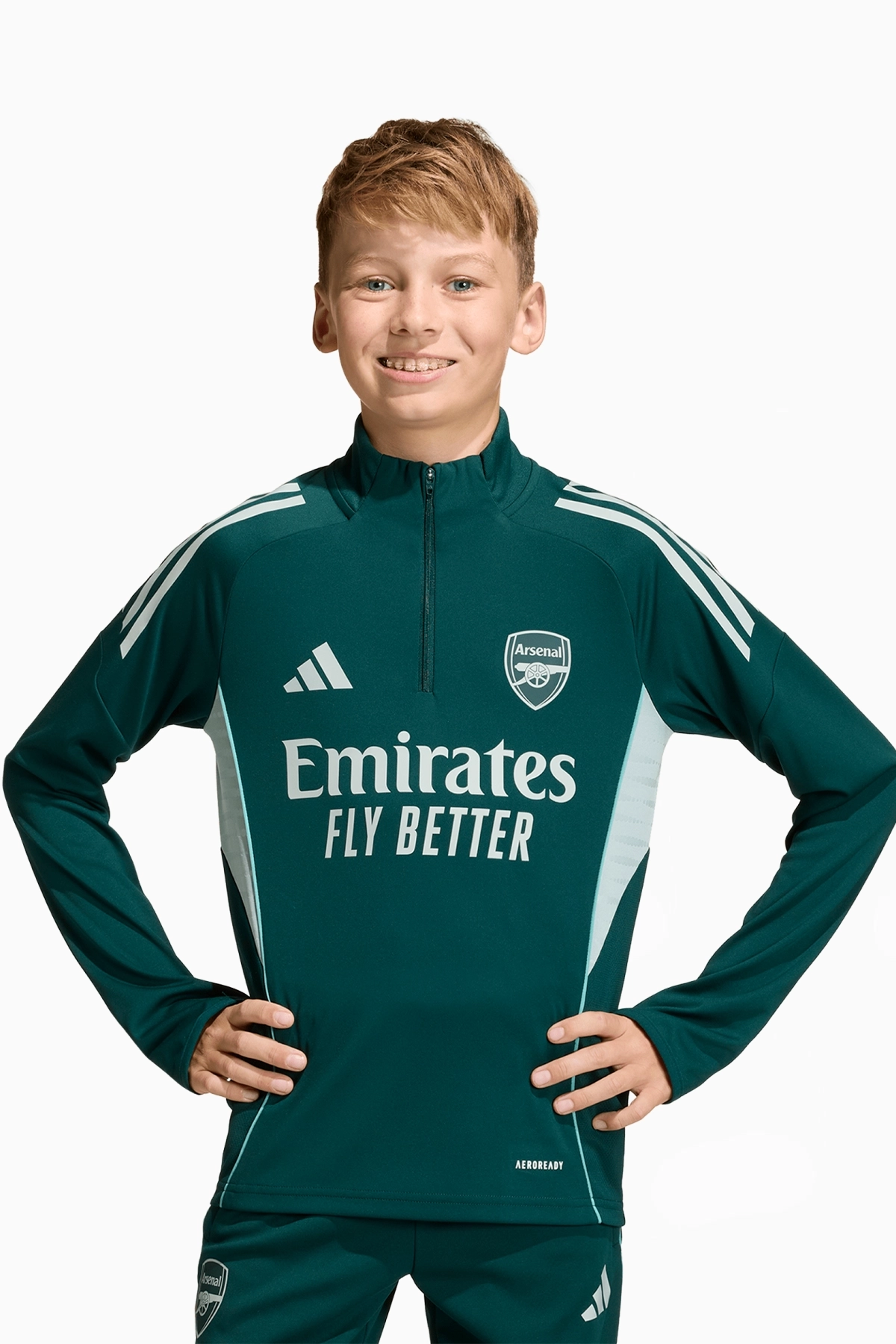Bluza adidas Arsenal FC 25/26 Training Top Junior - Zielony