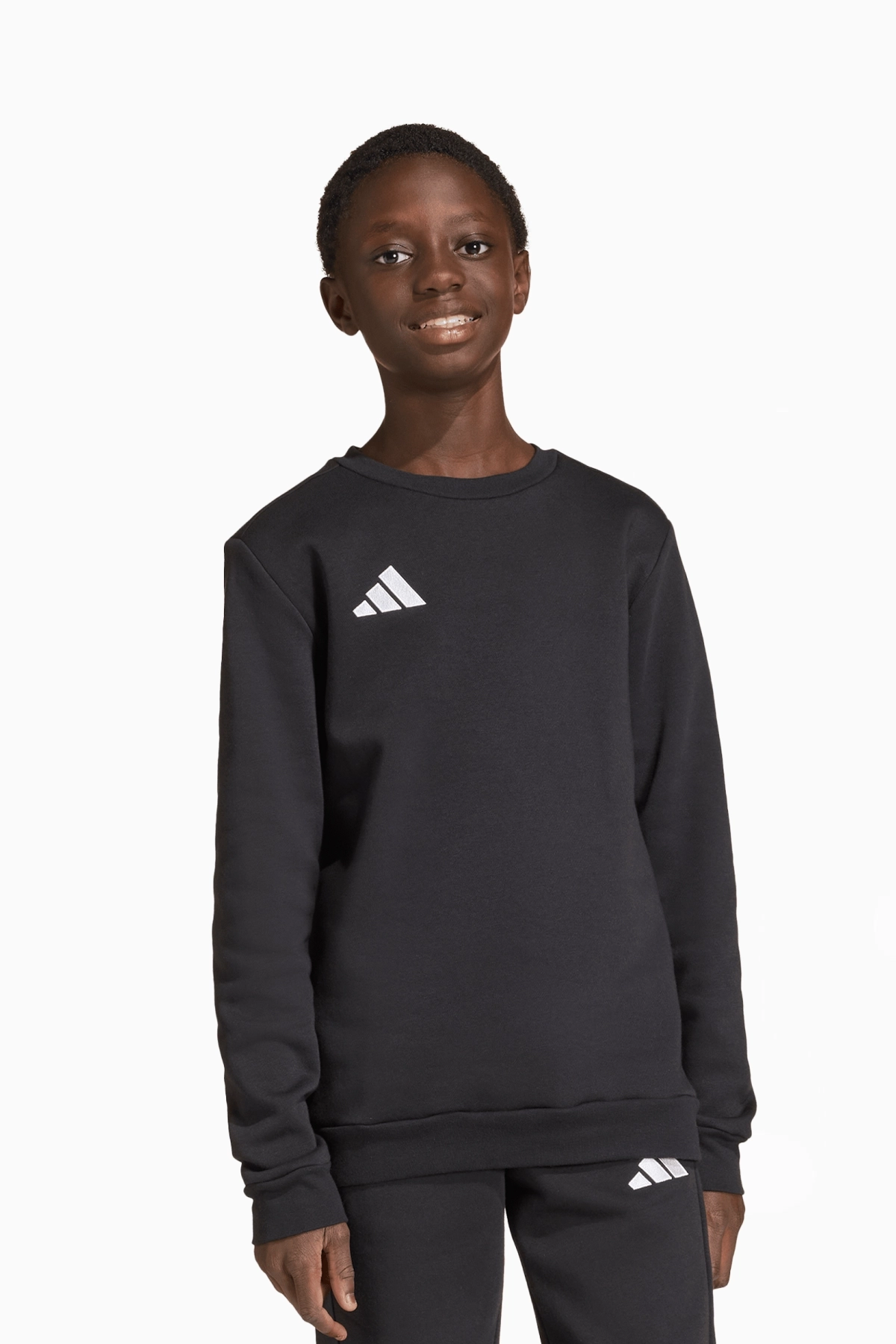 Bluza adidas Entrada 26 Sweat Junior - Czarny
