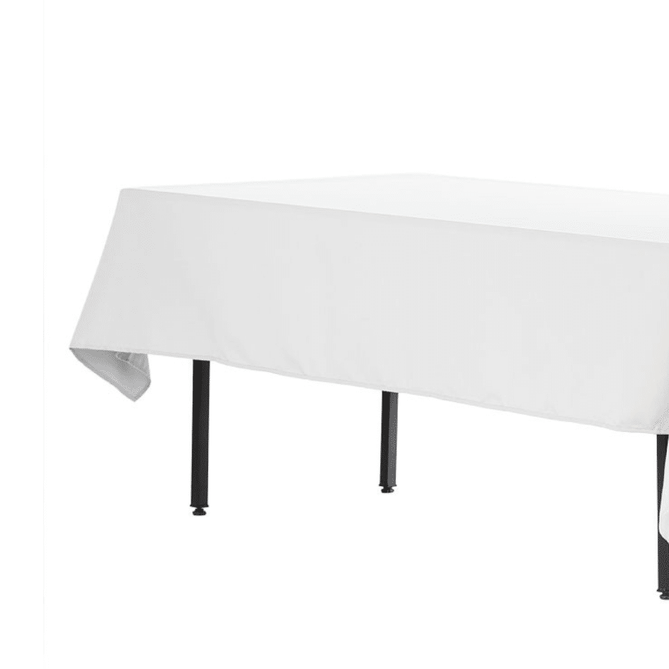Obrus biały plamoodporny na stół bankietowy 240x160cm