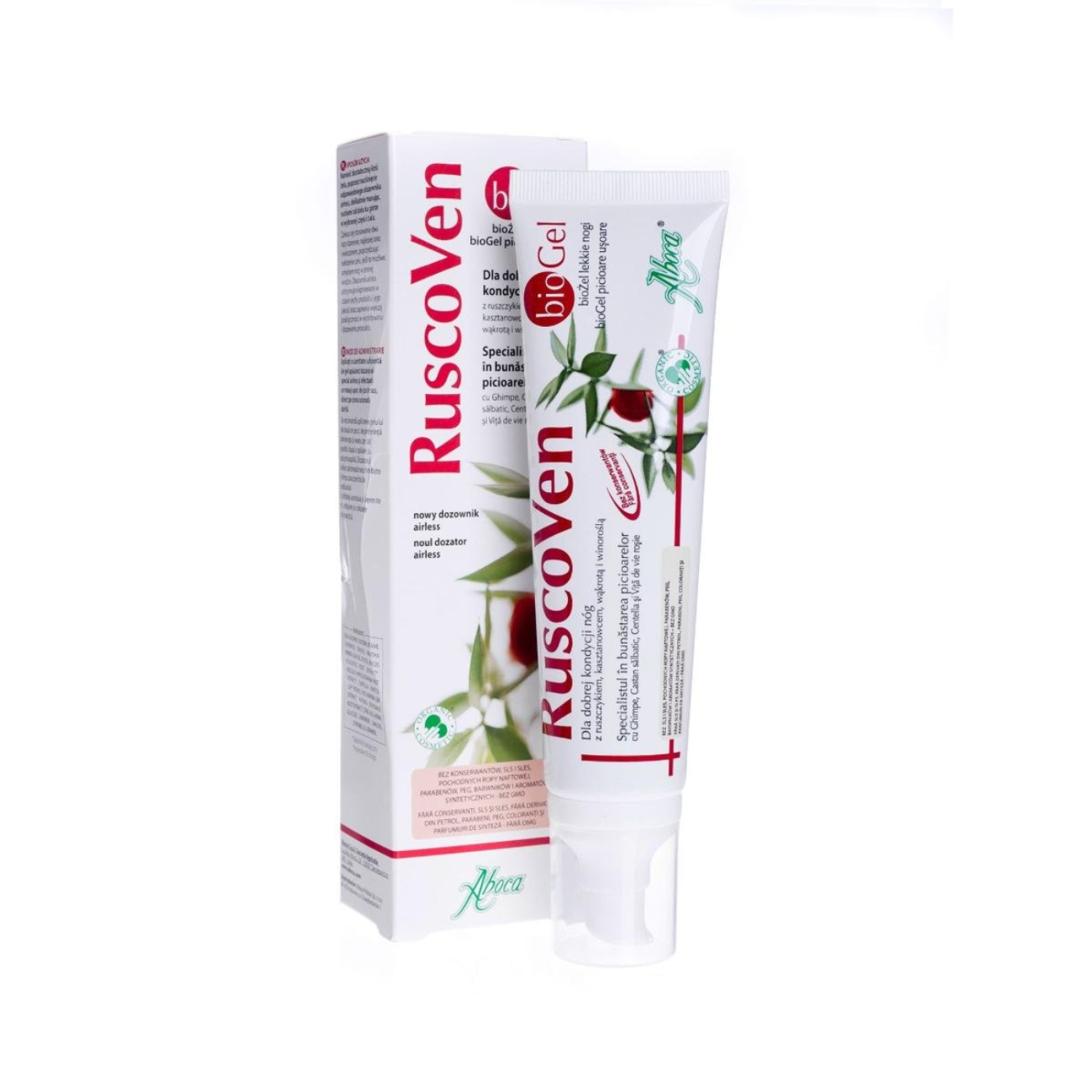 Ruscoven bio gel - żel dla dobrej kondycji nóg, 100 ml