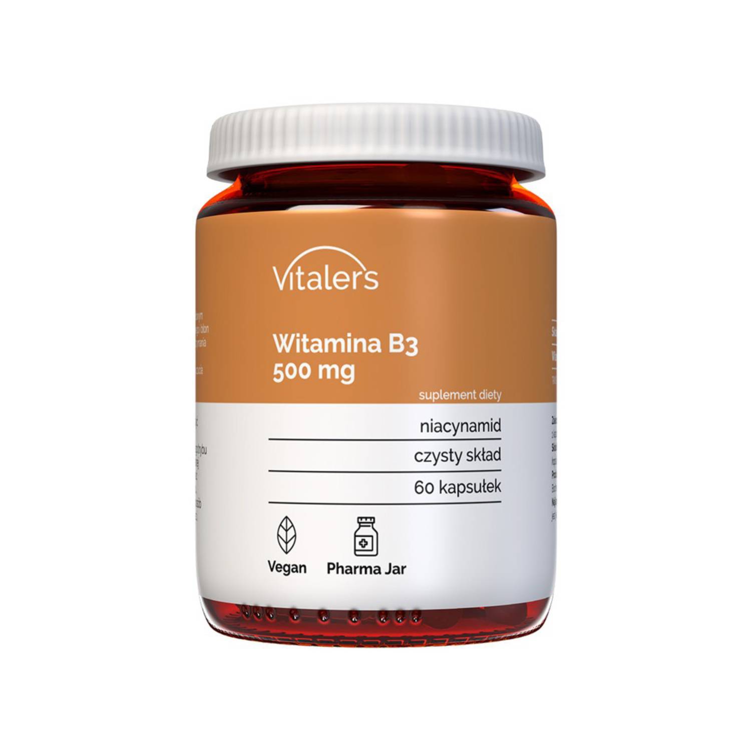 Vitaler's witamina b3 500 mg, 60 kapsułek