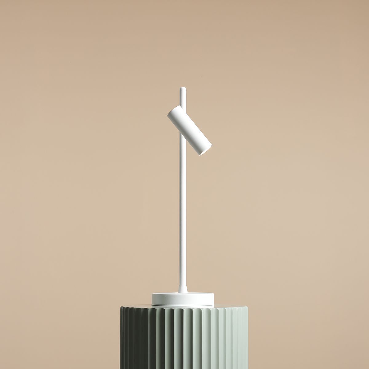 Aldex Trevo lampa biurkowa 1x35 W biała 1104B
