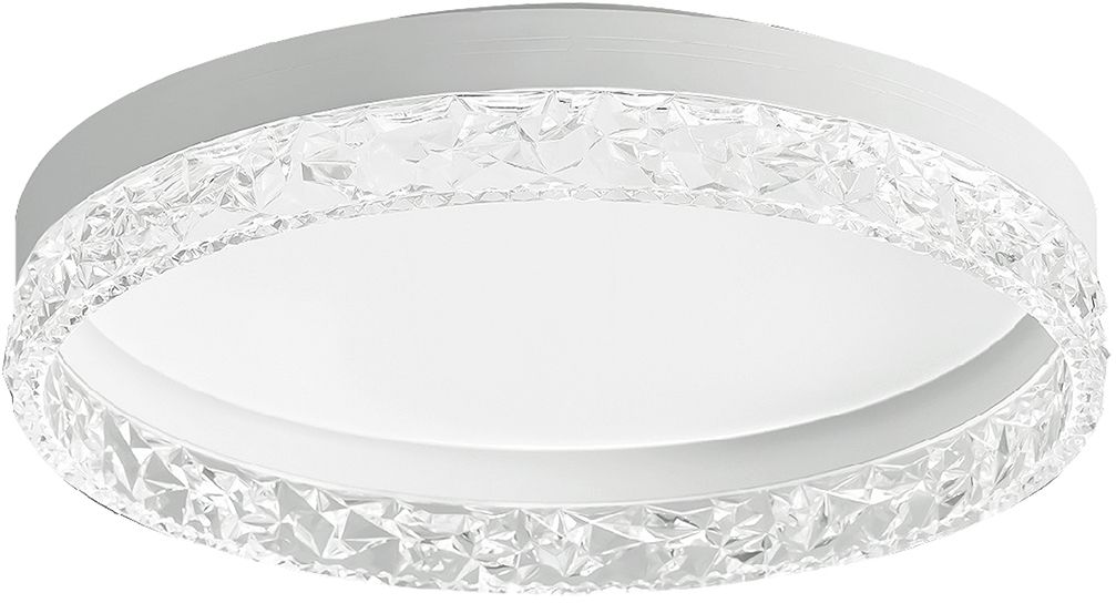 Italux Rante plafon 1x58 W biały PLF-68590-WH