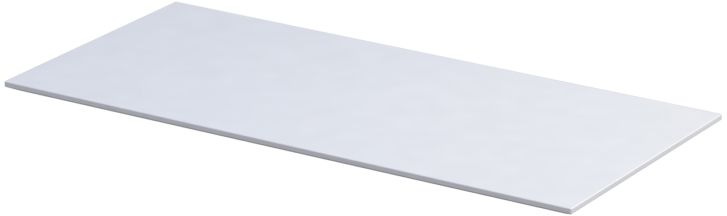 Oristo Uni blat 100 cm naszafkowy biały połysk OR00-BU-100-1