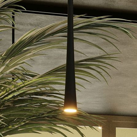 MaxLight Coffee lampa wisząca 1x7 W czarna P0373