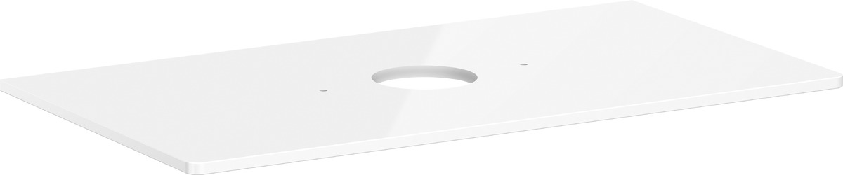 Hansgrohe Xelu Q blat naszafkowy 98x55 cm biały 54114050