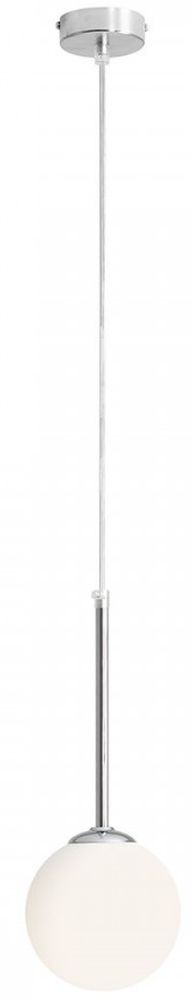 Aldex Bosso Mini 14 lampa wisząca 1x40W chrom/biała 1087XXS4