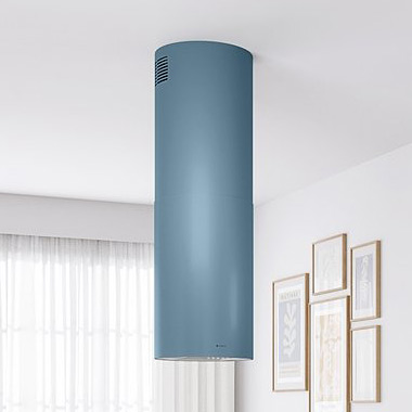 Globalo Design Lobelio Isola okap kuchenny 39 cm wyspowy LOBELIO_ISOLA_39_1_OCEAN_BLUE