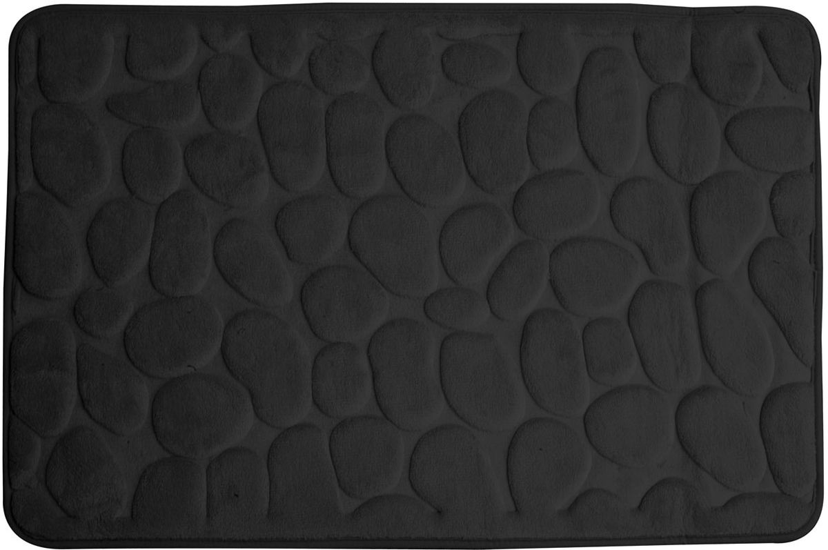 Duschy Rimini dywanik łazienkowy 95x60 cm prostokątny czarny 765-20