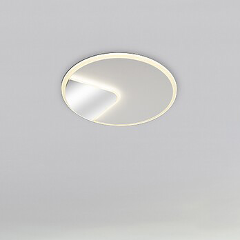 Rabalux Boswell plafon 1x40W LED biały/chrom 6329