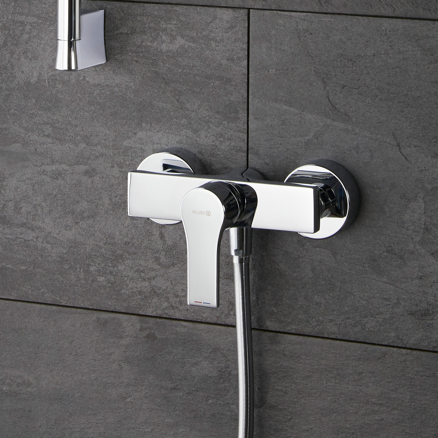 Kludi Zenta SL bateria prysznicowa ścienna chrom 488700565