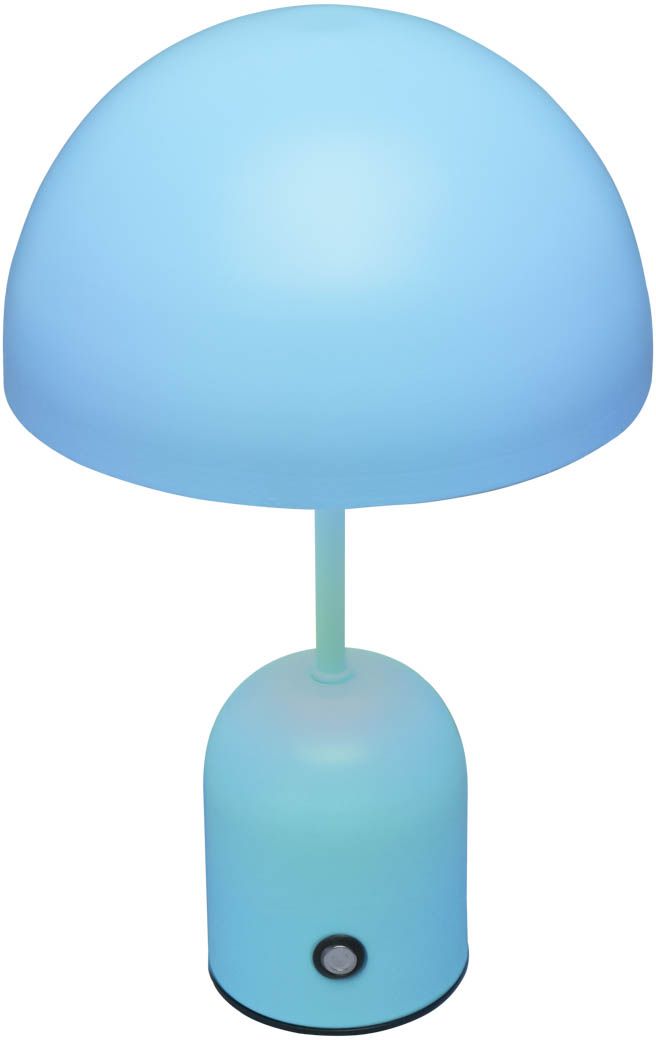 Italux Cantia lampa stołowa 1x2 W niebieska TB-75839-BLU