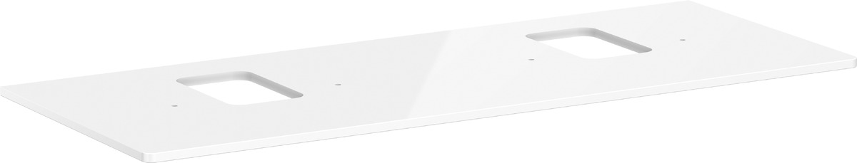 Hansgrohe Xelu Q blat naszafkowy 136x55 cm biały 54125050