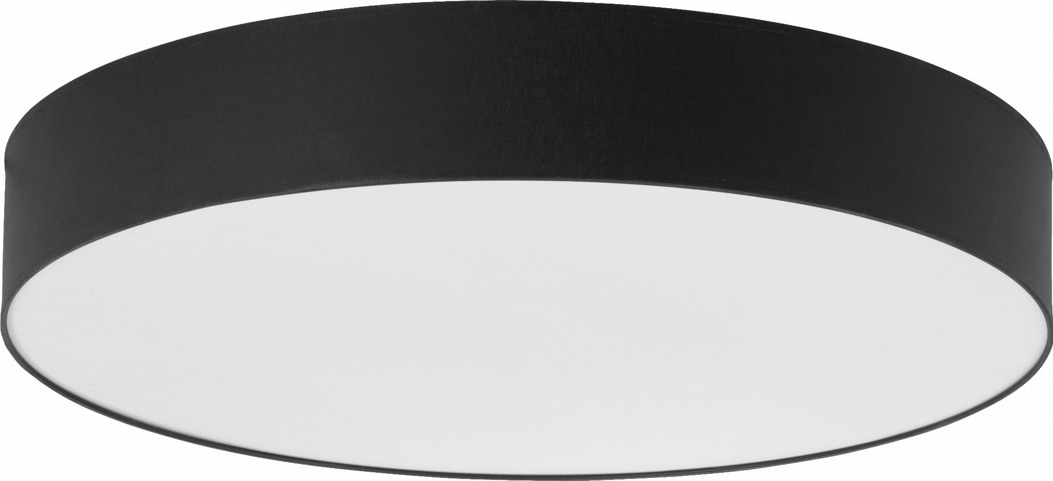 TK Lighting Rondo plafon 6x15W czarny/biały 4409