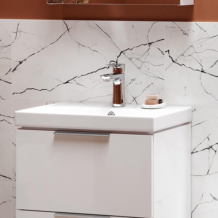 Cersanit City blat 160x45 cm biały S584-050