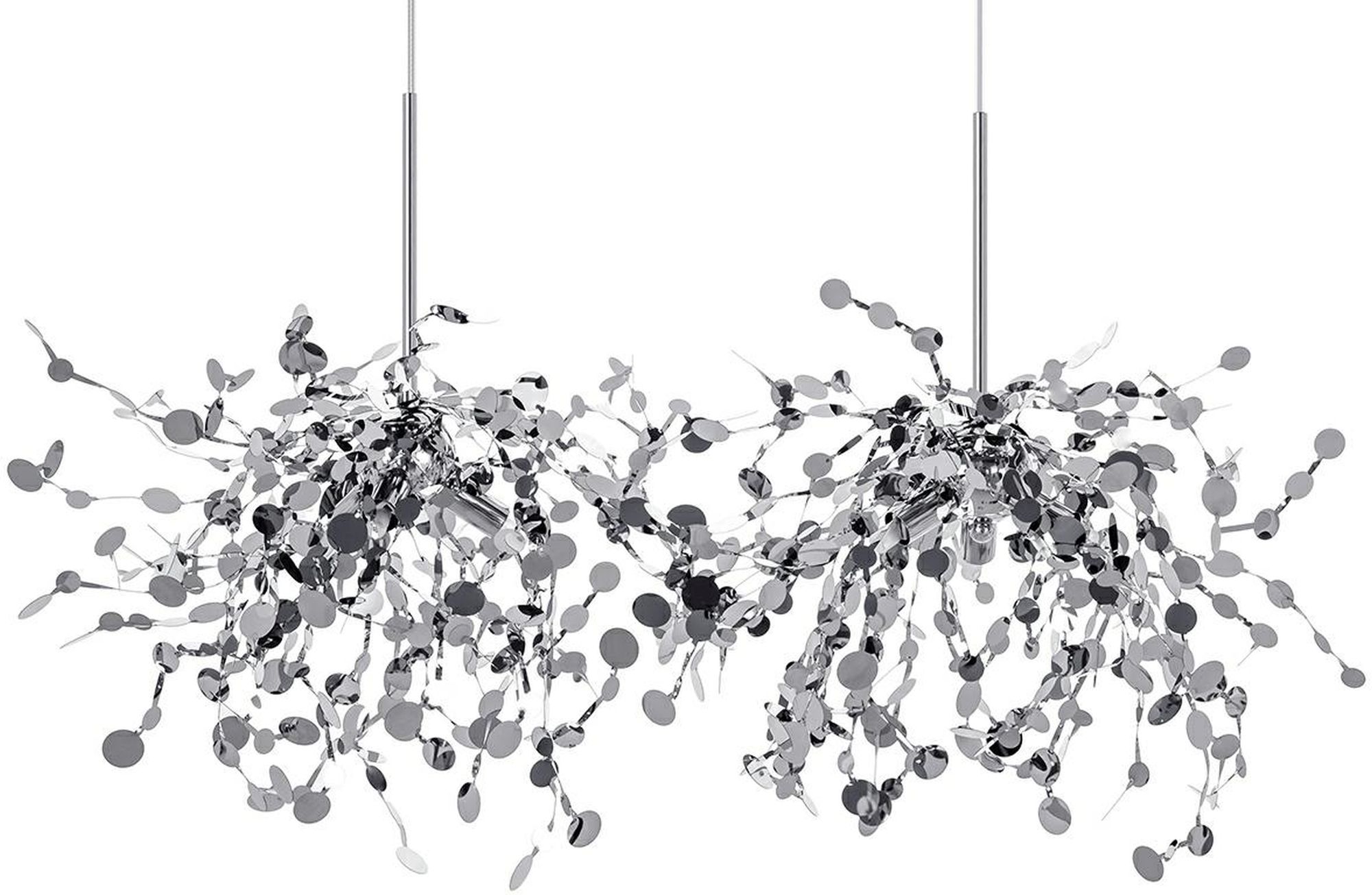 King Home Monete lampa wisząca 6x30W chrom JD8653-2.CHROM