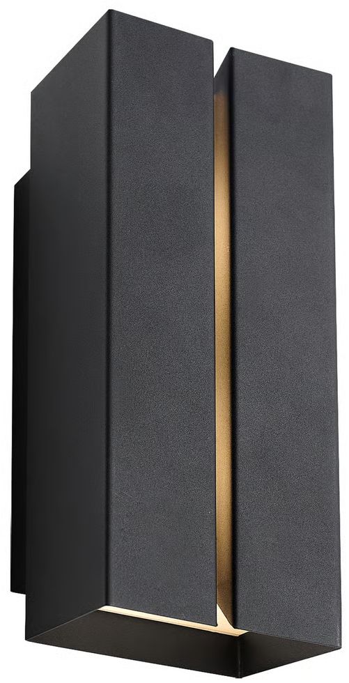 Nordlux Clarini kinkiet zewnętrzny 2x15 W czarny 2618151203