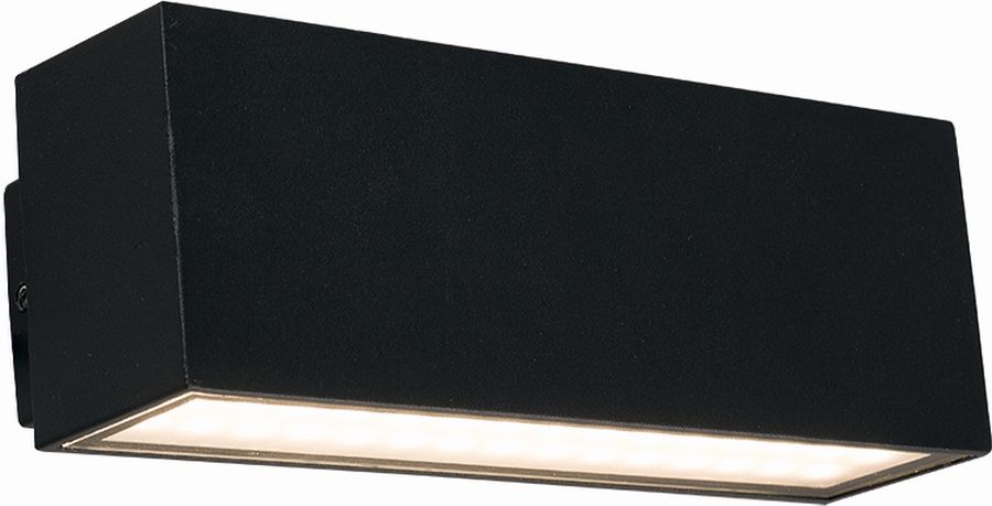 Nowodvorski Lighting Unit kinkiet zewnętrzny 2x5W LED czarny 9122