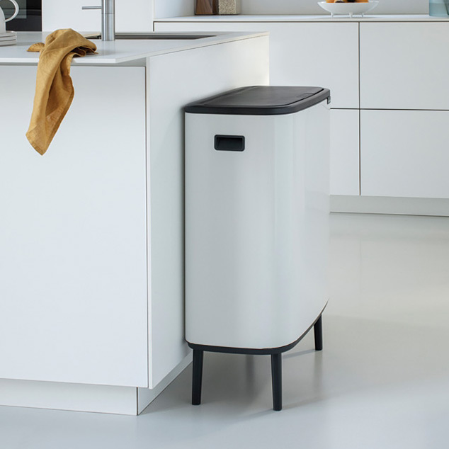 Brabantia Bo Touch Bin Hi pojemnik na odpady 60 l biały 130205
