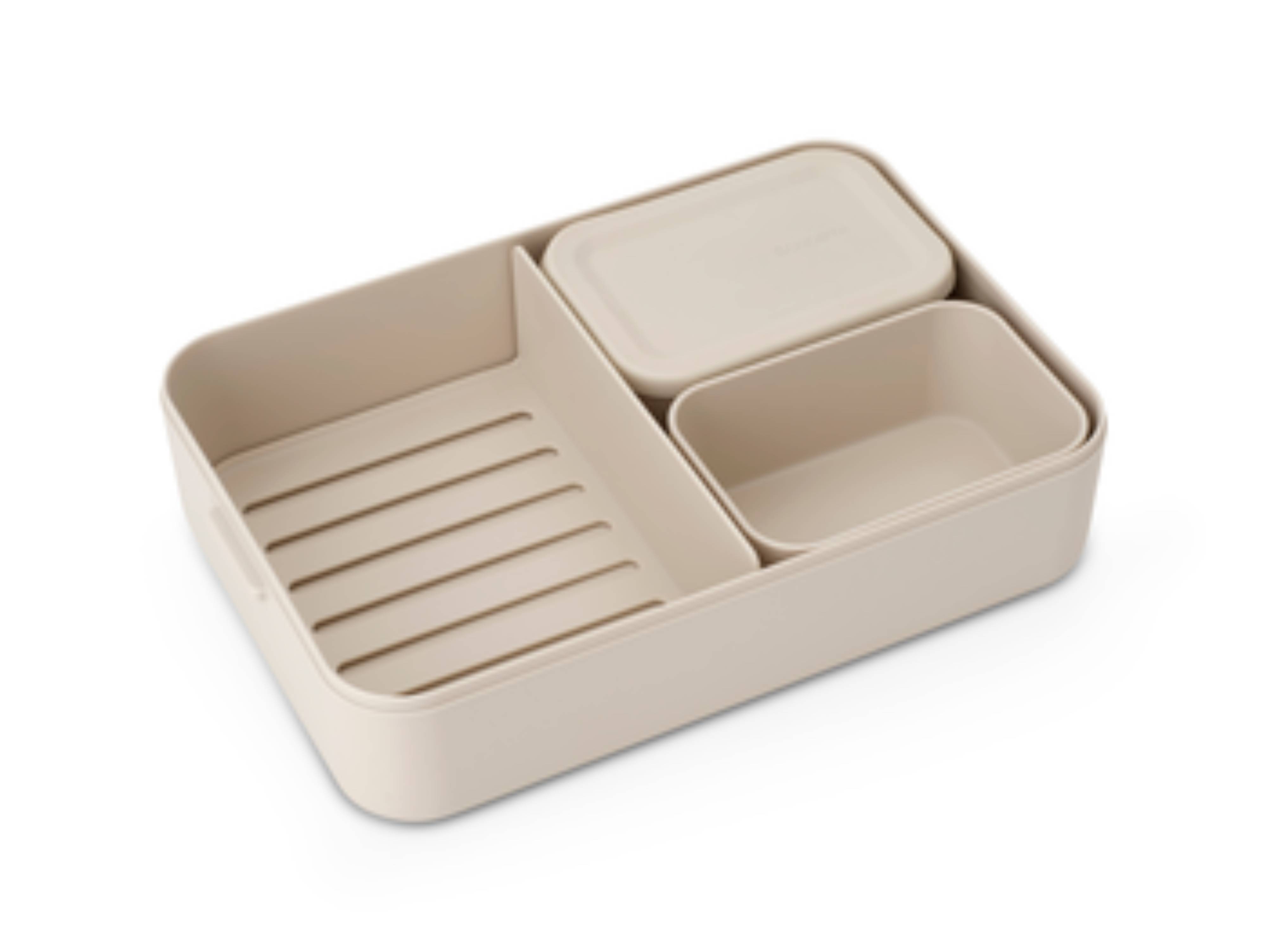 Brabantia Make & Take Bento pojemnik na lunch 2 l beżowy 241369