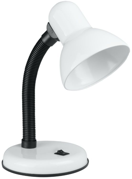 DPM lampa biurkowa 1x40 W biała DTL001W