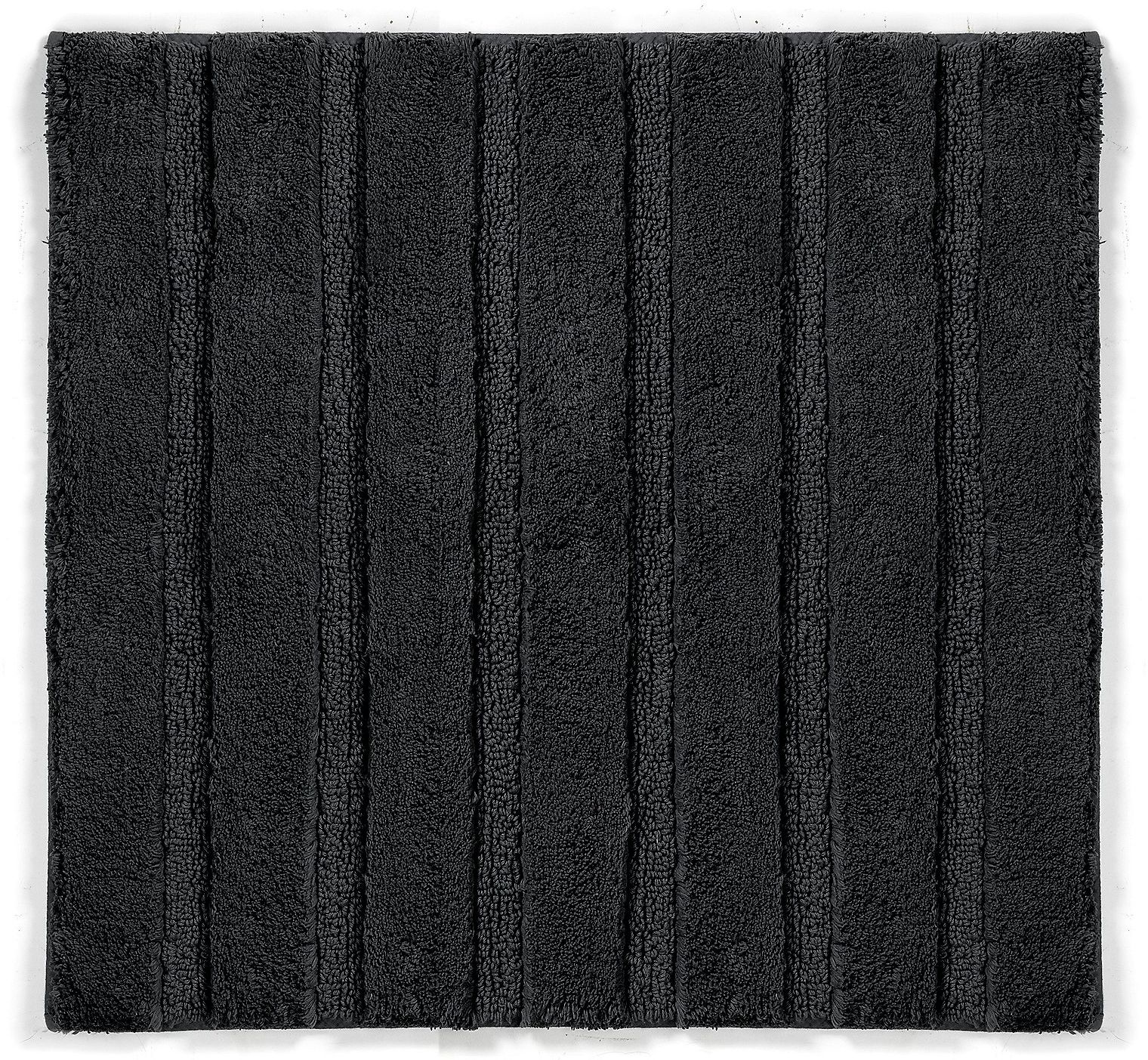 Kela Megan dywanik łazienkowy 65x55 cm prostokątny czarny 24712