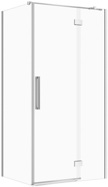 Cersanit Crea kabina prysznicowa 100x80 cm prostokątna chrom połysk/szkło przezroczyste S601-206