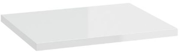 Defra Uni blat naszafkowy 50x46 cm biały połysk 125-F-05001