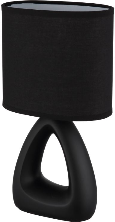 Globo Lighting Triangle lampa stołowa 1x40 W czarna 21731S