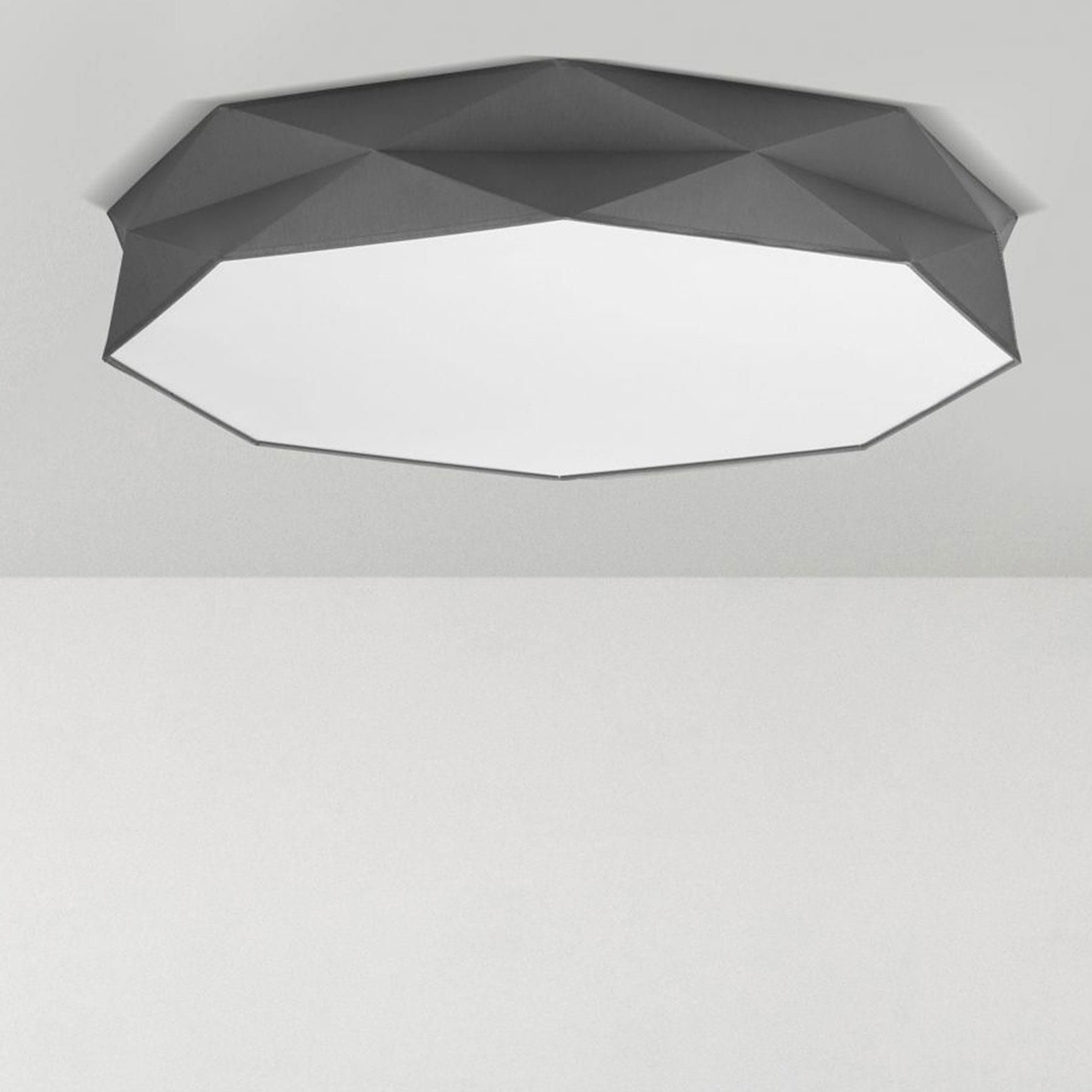 TK Lighting Kantoor plafon 6x15W grafit/biały 4223