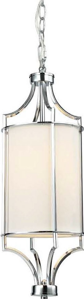 Open Design Lunga Cromo lampa wisząca 1x15W chrom/kremowa biel OR80551