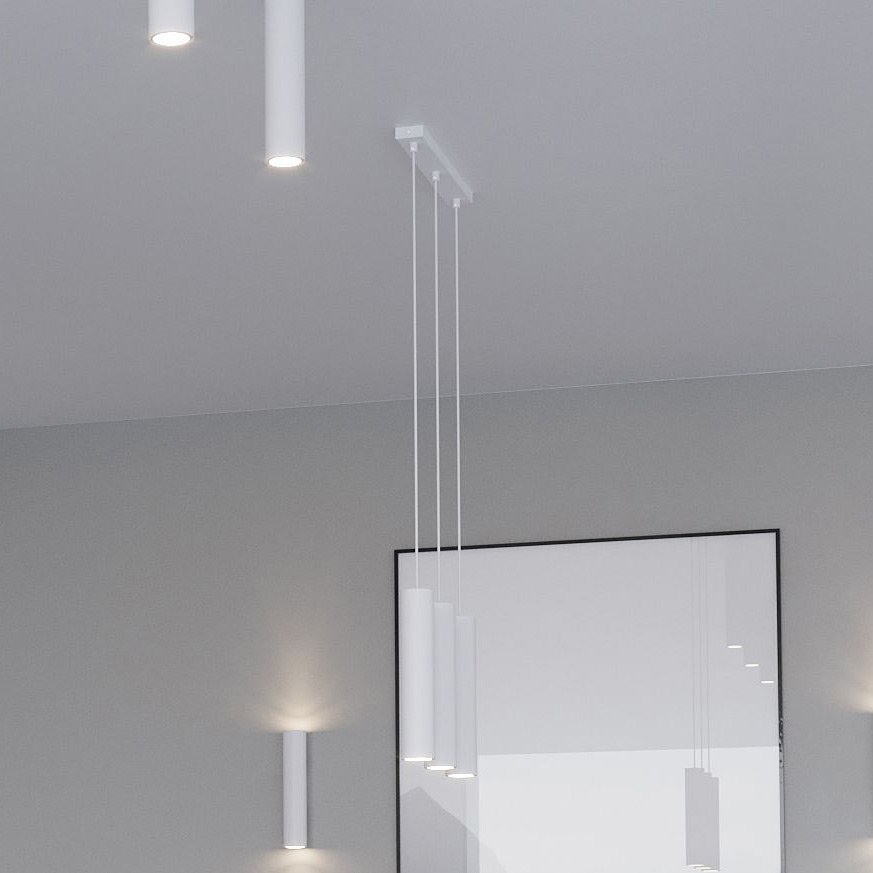Sollux Lighting Lagos lampa wisząca 2x40W biała SL.0324