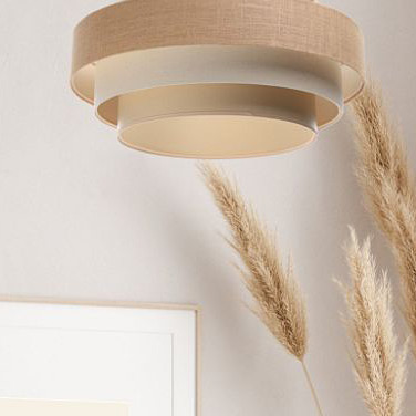BPS Koncept Boho lampa wisząca 1x60 W cappuccino 050-101-60