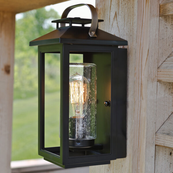 Quintiesse Atwater kinkiet zewnętrzny 1x60 W czarny QN-ATWATER-S-BK