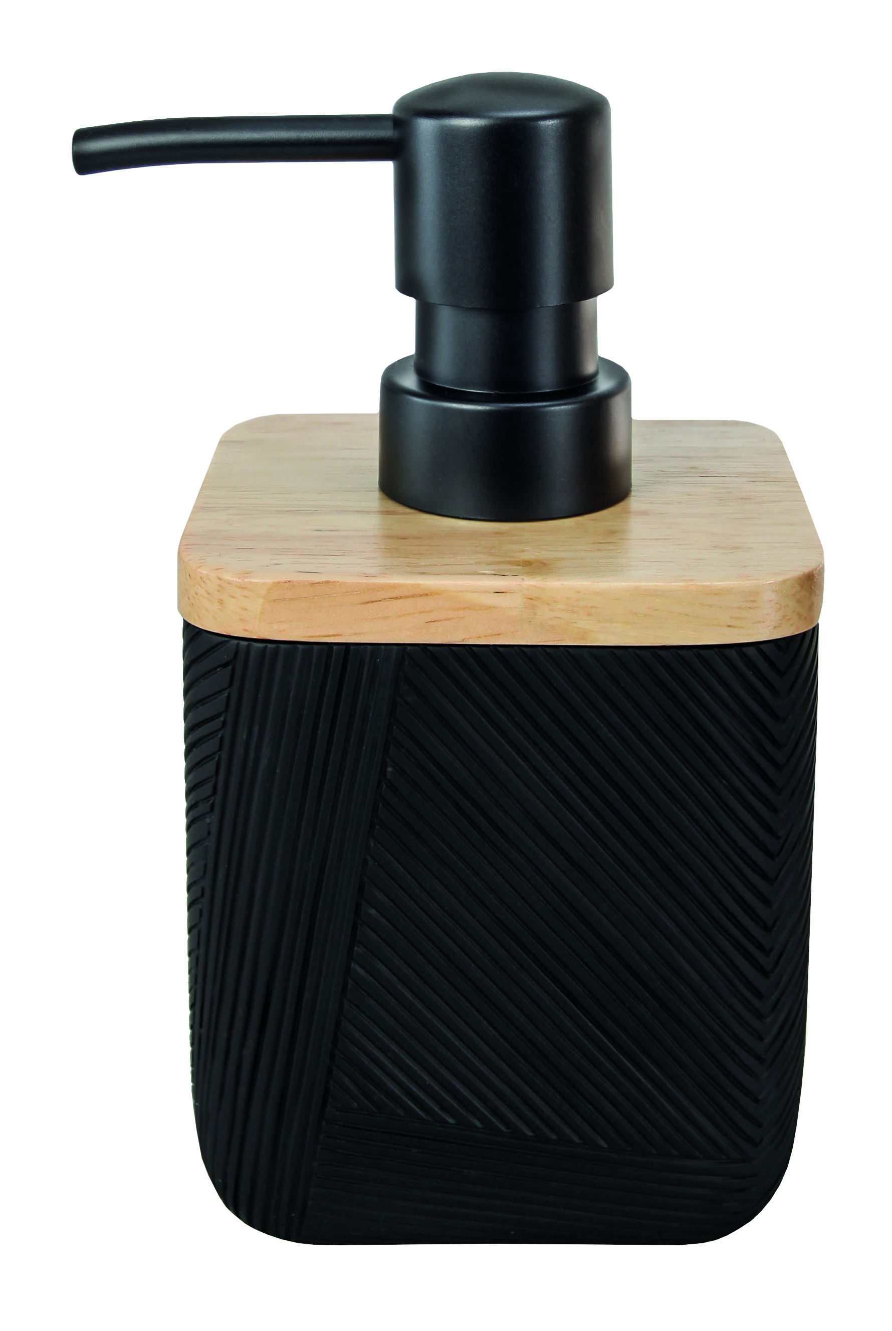 Kleine Wolke Crossover dozownik do mydła 310 ml czarny/bambus 8094926854 - Wysyłka w 24h