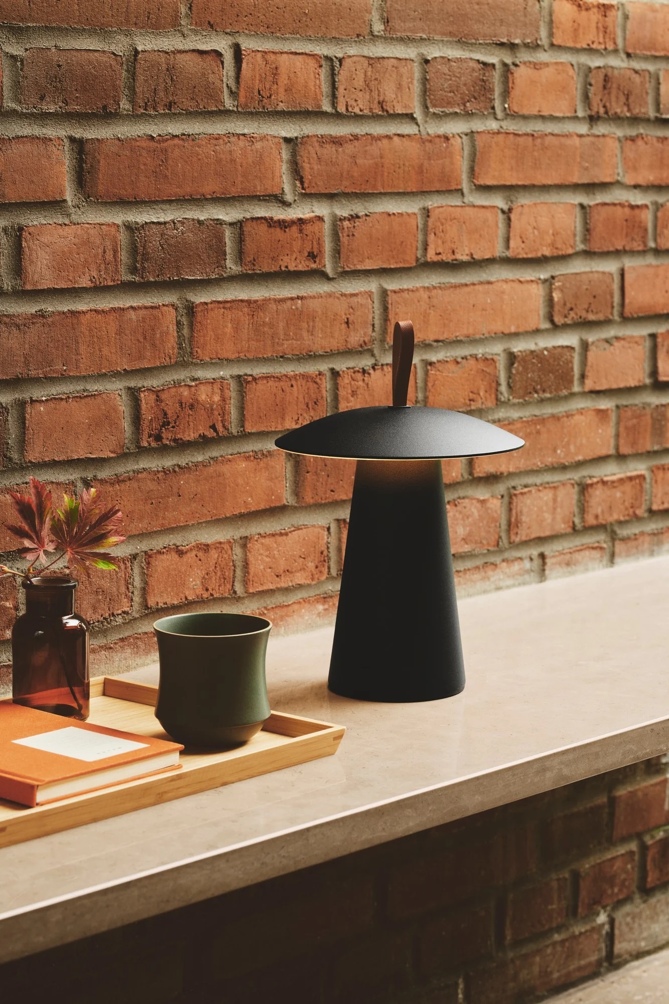 Nordlux Ara to go lampa stołowa zewnętrzna i wewnętrzna 1x2 W czarna 2318245003