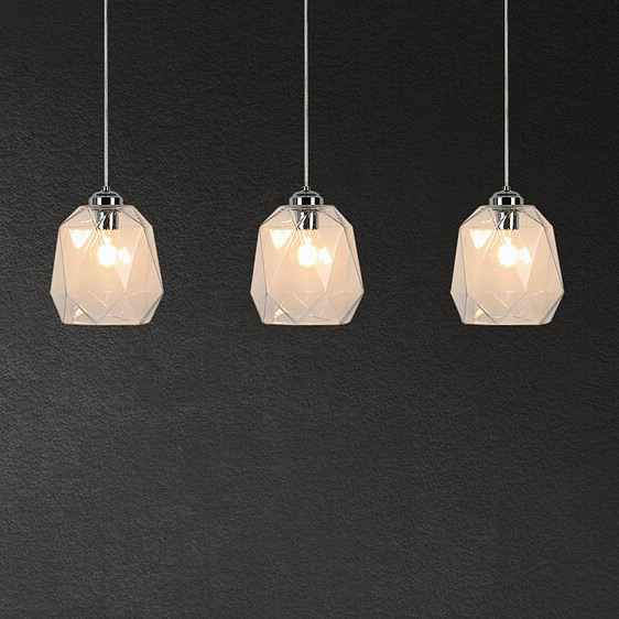 Rabalux Shivani lampa wisząca 1x40W chrom/przezroczysty 72012