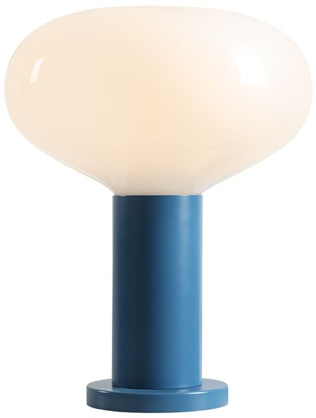 Aldex Flo S lampa stołowa 1x10 W niebieska 7000B31_M