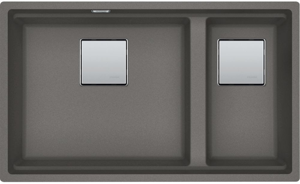 Franke Kanon KNG PRO 160-46-21 zlewozmywak granitowy 76x46 cm kamienny szary 125.0749.678