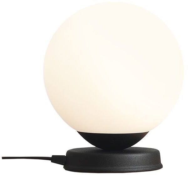 Aldex Ball lampa stołowa 1x15 W czarna 1076B1_M