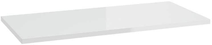 Defra Uni blat naszafkowy 100x46 cm biały połysk 282-F-10003