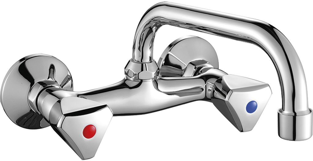 Kuchinox Norm bateria umywalkowa ścienna chrom BQN050D - Wysyłka w 24h